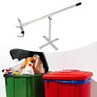 [whfashionkk] Manual Trash Compactor Tool Iron Waste Bin Compactor Waste Compression Device