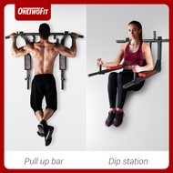 OneTwoFit Multifunctional Wall-mounted Pull-up Bar / Fitness Dipping Rack Training Equipment Heavy D