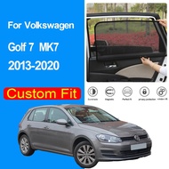 For Volkswagen VW Golf 7 Mk7 2013-2020 Car Window SunShade UV Protection Auto Curtain Sun Shade Viso