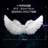 Adult Wings Angel Performance Props Devil Wings Black Feather Dress Up Children
