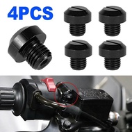 4pcs M10*1.25 CNC Motorcycle Side Mirror Hole Cap For Z125 Z400 Versys 650 FZ-07 MT-07 FZ-09 MT-09 CRF250L CB1000R SV650 KLR 650