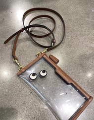 Anya hindmarch phone pouch plastic eyes
