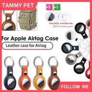 Apple Airtag – Protective Leather Airtag Case & Holder - Airtag Keychain Compatible with Apple Air T