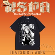 Ready stock Kpop Aespa Dirty Work Tshirt GISELLE Print Tshirt for Fans Unisex Tshirt Vintage Fashion