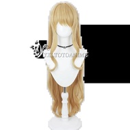 Genshin Impact Navia วิกผมชุดคอสเพลย์ผู้หญิงเดรสยูนิฟอร์มหมวก Spontaine Di Rosula ถุงมืองานปาร์ตี้สร