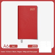 Portable 2027 Diary Planner