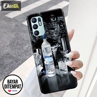 Case OPPO RENO 6 4G - Casing OPPO RENO 6 4G - EKSOTIK - Silikon - Minuman - Cassing - Kesing Hp - Ha