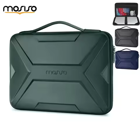 MOSISO Laptop Bag for MacBook 13 14 15 16 inch Laptop Hard Case Waterproof Shockproof Artistic Geome