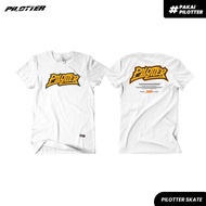 ORIGINAL UNISEX PILOTTER SKATE T-SHIRT FREE STICKERS