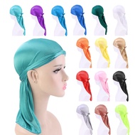 Silky durag for men and women; pirate hat
