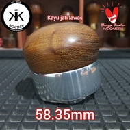 58.35mm Coffee Distributor Adjustable Palm Tamper OCD 58