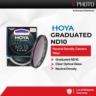 HOYA 82mm GRADUATED ND 10 FILTER - DARKEN SCENERY BRIGHTNESS FILTER