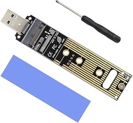 GODSHARK NVME to USB Adapter, M.2 SSD to Type-A Card (No Cable Need), High Performance 10 Gbps USB 3