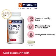 Vitamins K2 + D3  [EXP 06-2028] - Healthy Heart. Bones
