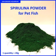 [KL READY STOCK] Spirulina Powder for Fish Boost Up Nutrition for Fish