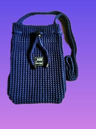 tas selempang wanita tas hp rajut tas serut trbaru