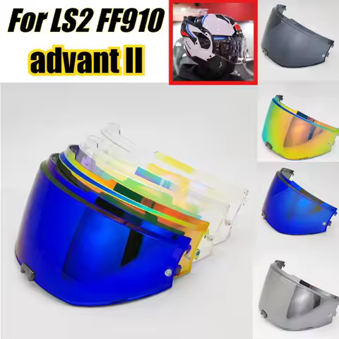 Lens for LS2 FF910 Advant II Motorcycle Helmet Visor FF910 Full Helmet Windshield Anti-fog Sticker A