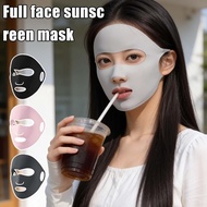 4 Pieces Of Sun Protection Masks Uv Elastic Fabric Black/Gray/Pink Uv Mask Uv Face Mask Uv Face Cove