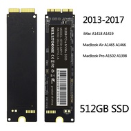 ดิสก์แบบแข็ง SSD 512GB พร้อมเครื่องมือสำหรับ Macbook Air A1465 A1466 (2013-2017) MacBook Pro A1502 A