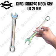 BISON WRENCH 21MM COMBINATION SPANNER WRENCH RINGPAS 21MM