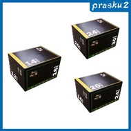 [Prasku2] 3 in 1 Plyometric Jumping Box Plyometric Agility for Gym Fitness Home Strength Training