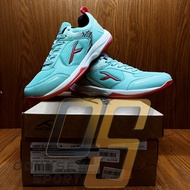 HUNDRED COURT STAR PRO Junior & Adult Badminton Shoes Size 33-43 (Sea Blue/Pink/Black) 100% Original