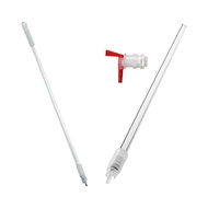 [xdnblun] Bottle Filler Professional Easy to Use 13.78inch Clear Brewing Tool for Wine