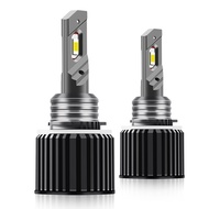 Roadsun ไฟหน้า2X6000K H15 2ด้าน CSP 26000LM พลังงานสูง180W อะไหล่ Day Running Light ไฟตัดหมอกชุดอัพเ