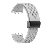 Dây Đeo Silicon Khóa Nam Châm Cho Đồng Hồ Thông Minh Samsung Galaxy Fit 3 Galaxy Fit3