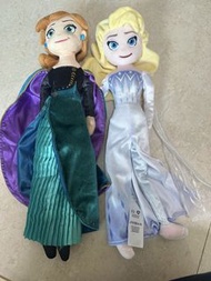迪士尼 Frozen 冰雪奇緣 Elsa Anna 公仔 娃娃