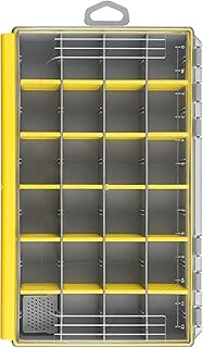 Waterproof Fishing Tackle Box, 3600/3700 Deep Tackle Trays Fishing Plastic Box Organizer with Adjust