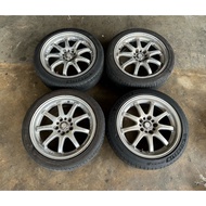 ORIGINAL  JAPAN Work Emotion XD9 JDM Sport Rim 17” 5H 114.3PCD 7.5JJ ET50 Honda Toyota Nissan ORI Us