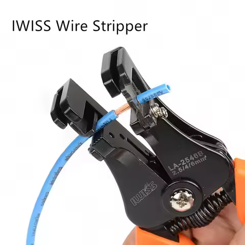 IWISS LA-2546B Solar Cable Stripper Wire Stripper for Stripping 2.5/4/6MM2 Solar Cable