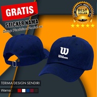 Mũ bóng chày Wilson mới chất lượng cao cho nam và nữ Distro U Shirt 1