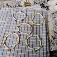 [1] Ring Bracelet Ring Bracelet Bead Monte Mote Bead Beads Fruits Fruits Apple Cherry Orange Pineapp