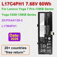 L17C4PH1 For Lenovo Yoga 7 Pro 13IKB,C930-13IKB 81C4 Series Replacement Laptop Battery L17M4PH1 L17M
