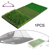 [deevoka] Golf Hitting Mat, PP Grass Mat Chipping Mat Indoor Mat Training Mat Portable Driving Range