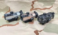 【我愛杰丹田】STEINER S432 復刻瞄具 類ACOG 紅點 4倍瞄準鏡 加大鏡框 寬軌 黑沙灰 ST-S432