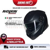 NOLAN N80-8 CLASSICO 302 Helmet Full Face Helmet Motor Full Face Superbike SIRIM Intercom SHENGFATT