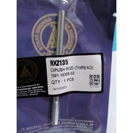 CLUTCH PUSH ROD (WITH THREAD) RXZ135 (1W1-16356-02) (BLA)