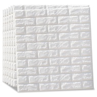 3D Wallpaper วอลเปเปอร์สามมิติ สติ๊กเกอร์ติดผนัง วอเปเปอห้องนอน 3มิติ ขนาด35x38.5cm. หนา 2 มม. มีกาว