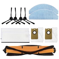Robot vacuum cleaner accessories Main brush/Hepa filter screen/mop cloth/dust bags/side brush For Xiaomi Lydsto G2