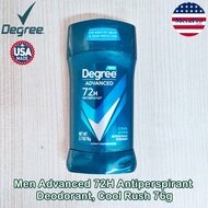 ☆ Degree® Men Advanced 72H Antiperspirant Deodorant 76g โรลออนสติ้กสำหรับผู้ชาย ระงับกลิ่นกาย S28