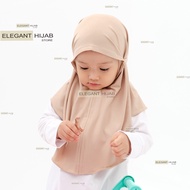 Children's Bergo ( 0-4 years) Premium Spandex Jersey I Children's Bergo Tudung Budak Perempuan Tudun