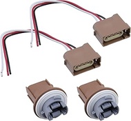 Risbay Turn Signal Socket and Pigtail Connector for Ford Crown Victoria, for Ford Escape, Tail Light