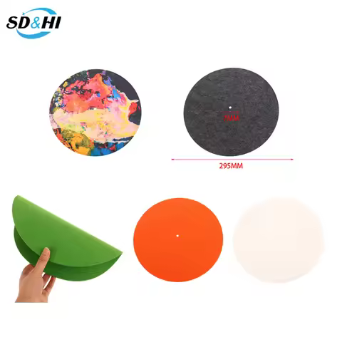 29.5cm Slip Mat Felt Turntable Platter Mat For LP Vinyl Record Audio Replacement DIY Accessories Aud