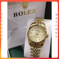 Stock baru【Datejust】 Rolex Jam tangan perempuan original 100% Automatik /Automatic women's Watch 32m