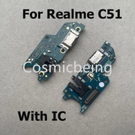 New Charging Port Board For Realme C35 C55 C53 C51 Phone USB Charging Dock Replacement Part Replacem