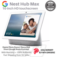 Google Nest Hub Max 10 Display Screen Digital Photo Frame Smart Home Hub Speaker Chromecast Spotify Netflix Youtube Voice assistant