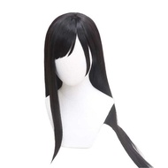 Silky cosplay Anime Final Fantasy 7 Tifa Lockhart cos Long Hair Black Headgear Wig